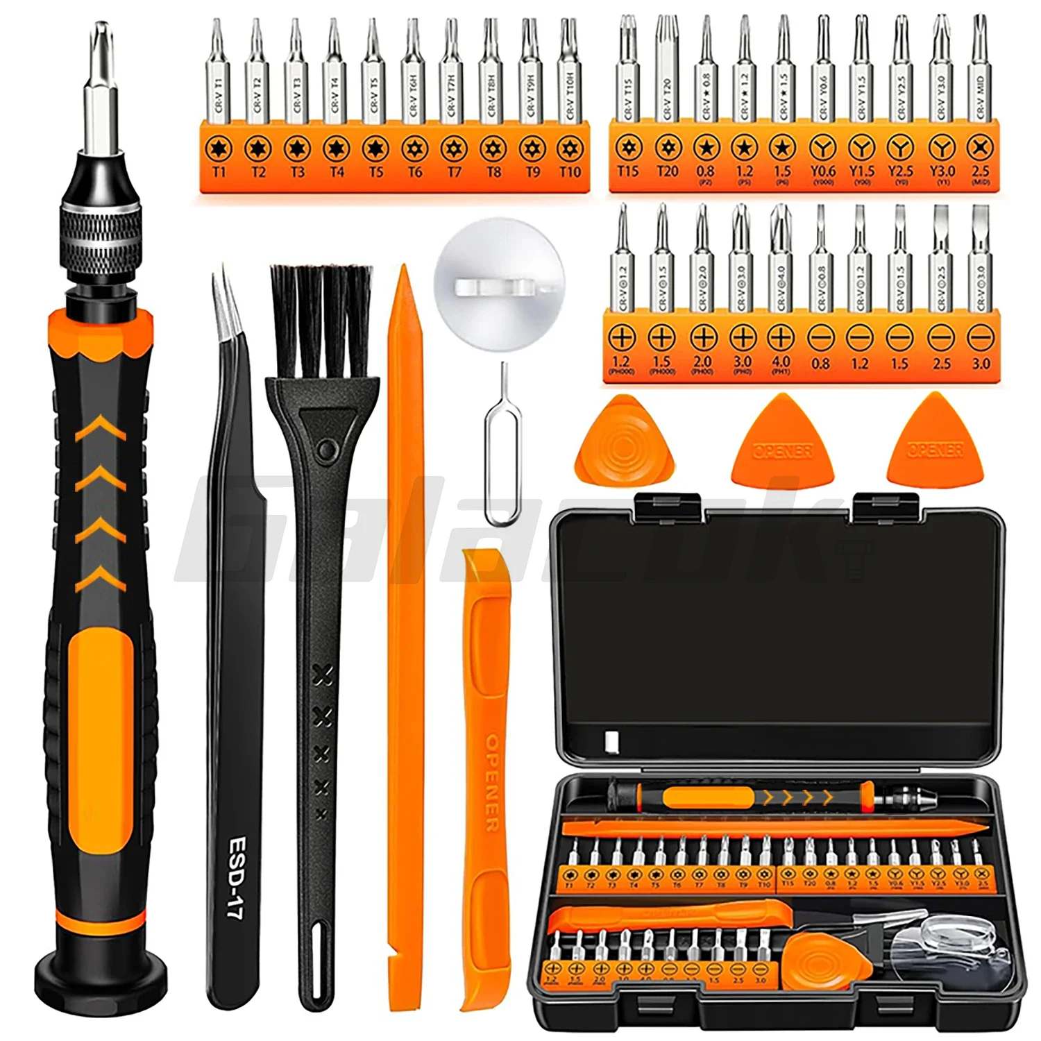 Electronic Repair Tutorial - Kit de tournevis électroniques multifonctionnels 40-en-1