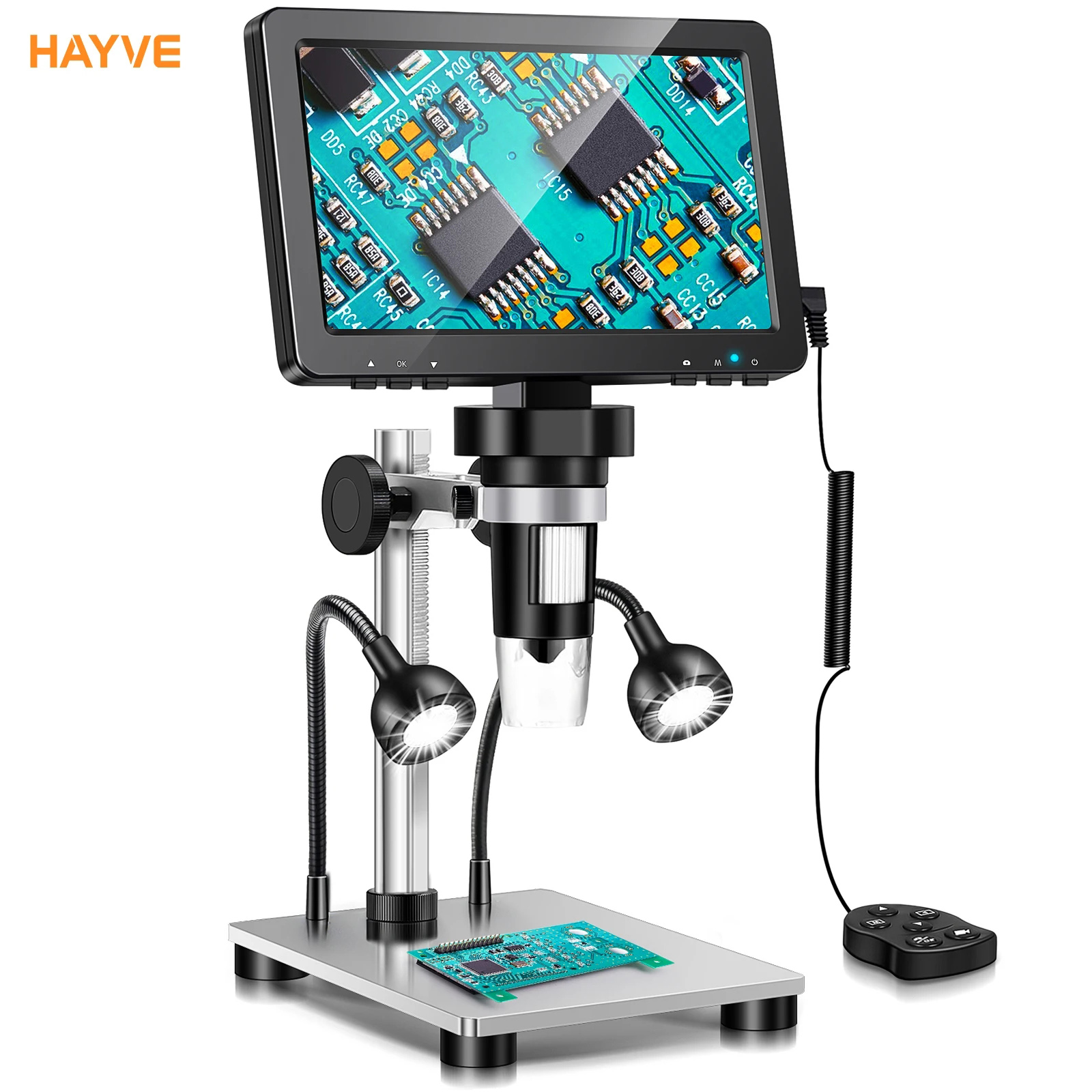 Electronics Repair Videos - Hayve 7 ''Microscope numérique 1200X Zoom