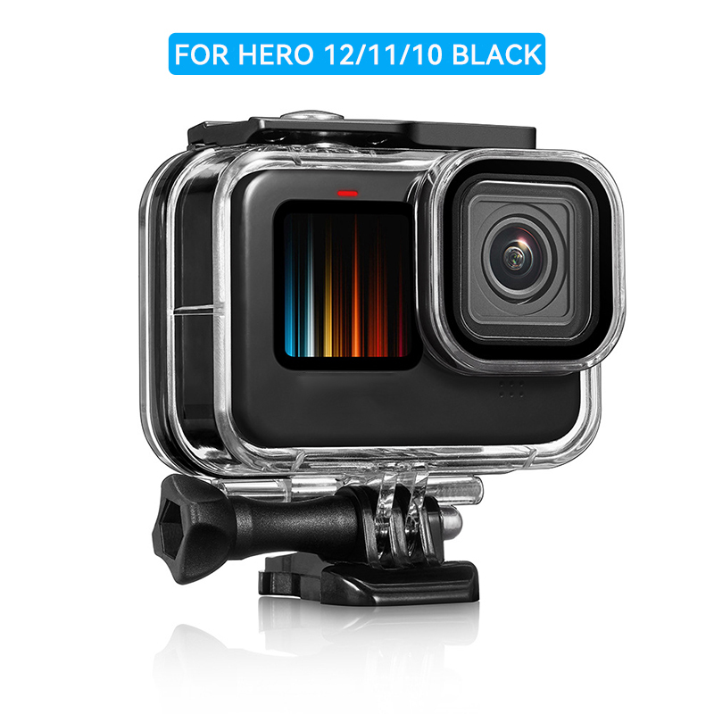Gopro Action Camera Hero 12 Black - Étui étanche 60M pour GoPro Hero