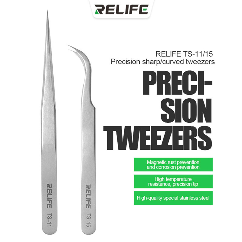 Electronic Repair Tutorial - RELIFE TS-11 TS-15 pincettes droites incurvées