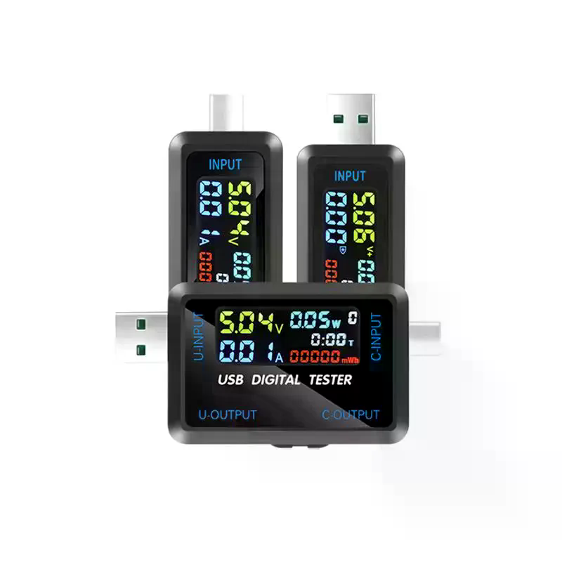 Usb Ammeter Tester - Voltmètre USB Type C 10 en