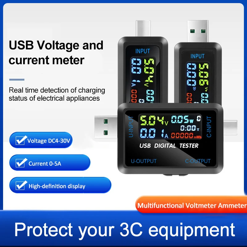 Testeur de capacité de batteri - Usb Ammeter Tester avis et prix