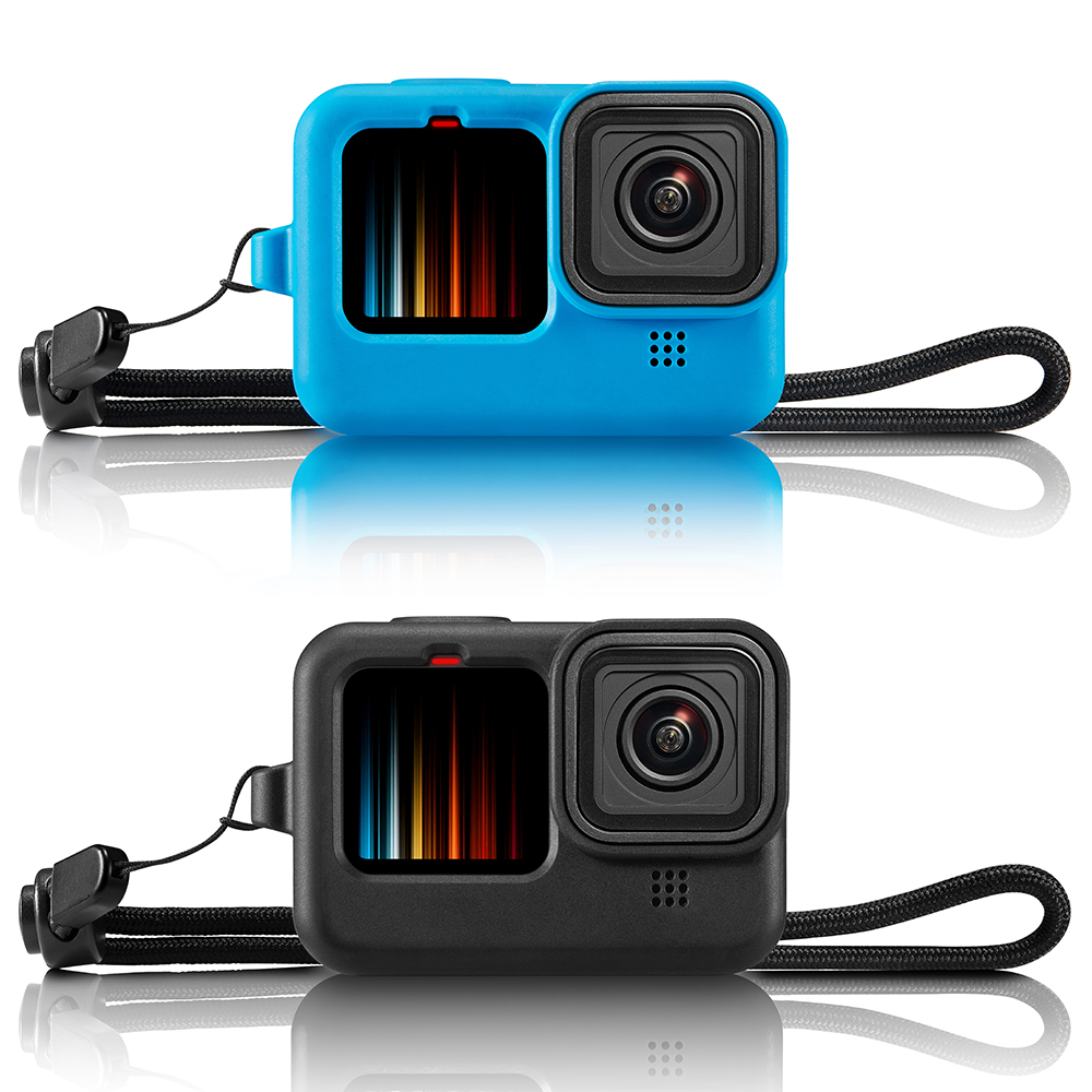 Étui en Silicone souple noir p - Gopro Action Camera Hero 12 Black avis et prix