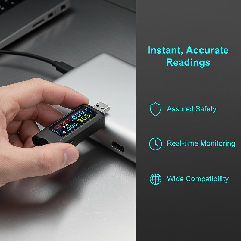 Voltmètre USB Type C 10 en 1,  - Usb Ammeter Tester avis et prix