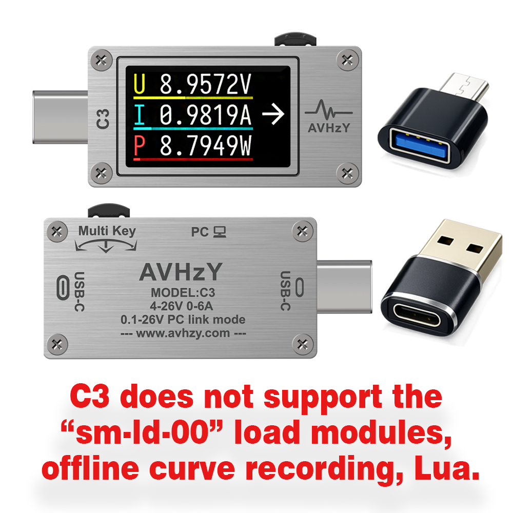 AVHzY USB 3.1 compteur de puis - Usb Ammeter Tester avis et prix