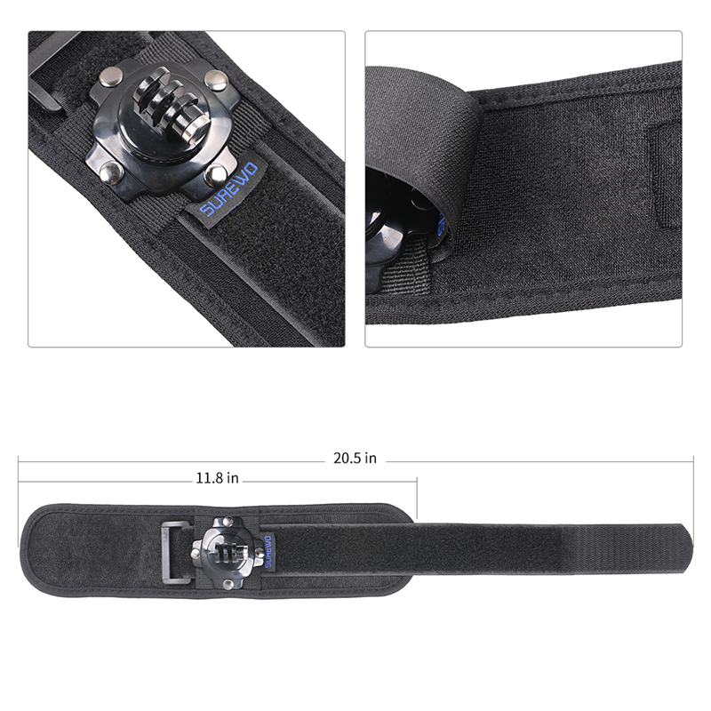 SUREWO-Support de dragonne, co - Gopro Action Camera Hero 12 Black avis et prix