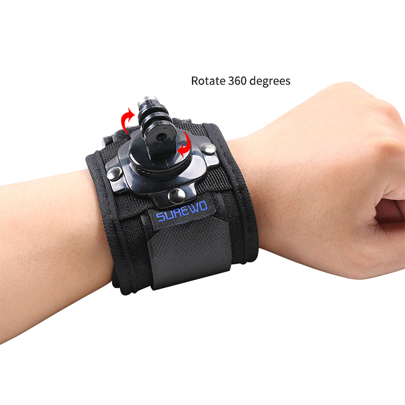 SUREWO-Support de dragonne, co - Gopro Action Camera Hero 12 Black avis et prix
