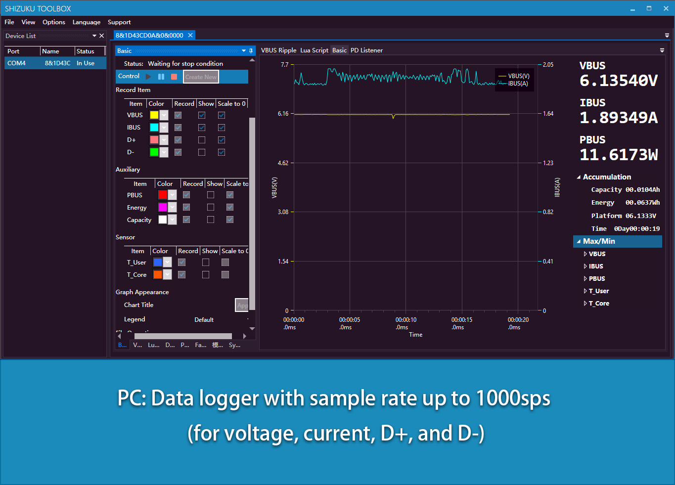 Testeur de compteur de puissan - Usb Ammeter Tester avis et prix