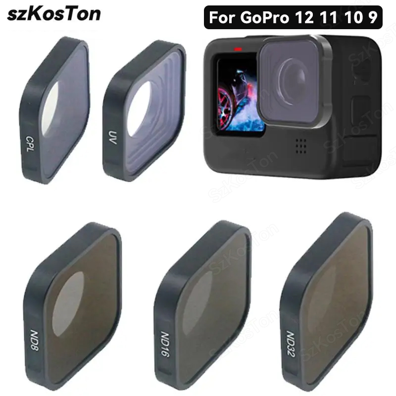 Filtre UV CPL ND8 ND16 ND32 po - Gopro Action Camera Hero 12 Black avis et prix