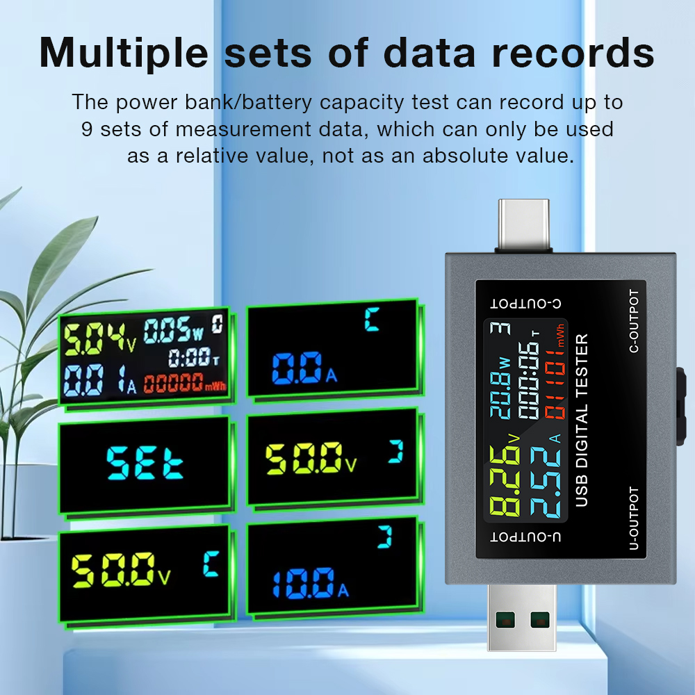 Testeur de charge USB Type-C D - Usb Ammeter Tester avis et prix