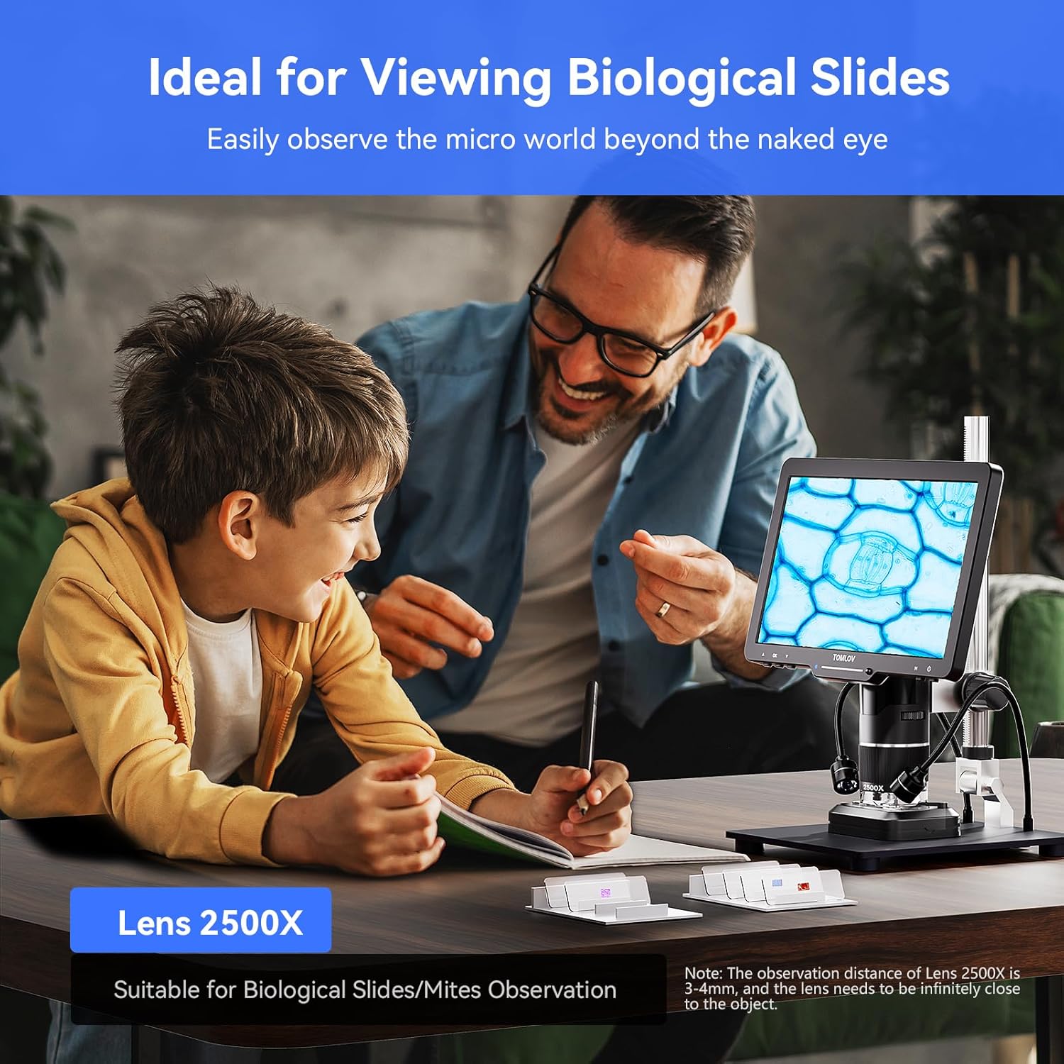 Microscope numérique à 3 lenti - Electronics Repair Videos avis et prix