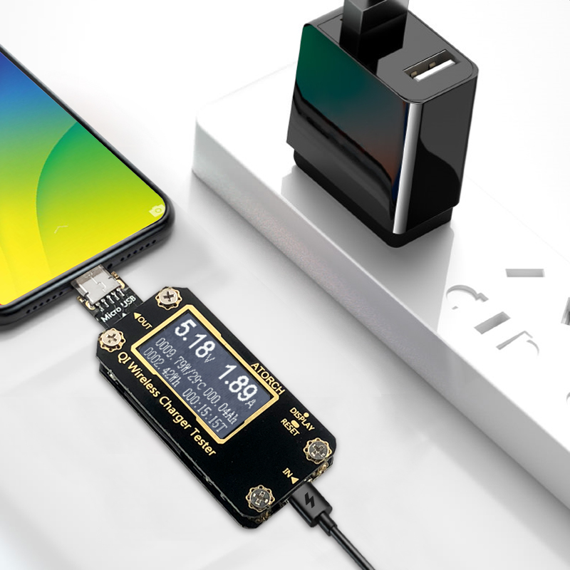 Chargeur sans fil QI 7 en 1, U - Usb Ammeter Tester avis et prix