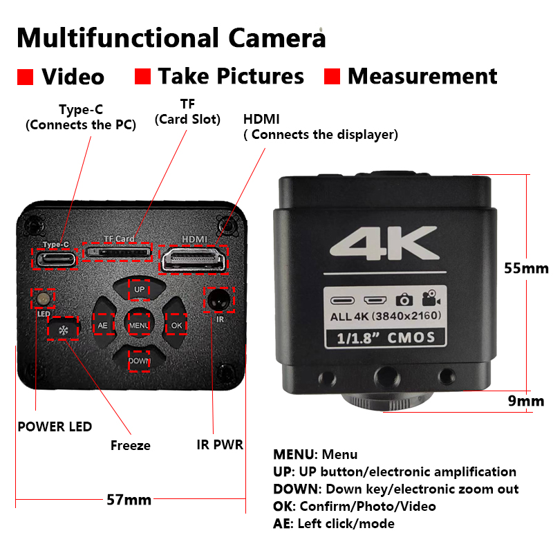 YIZHAN IMX678 caméra industrie - Electronics Repair Videos avis et prix